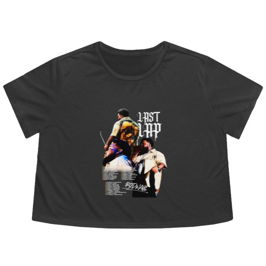 Discover Retro Rod Wave Last Lap Tour 2024 Graphic Flowy Cropped Tees, Rod Wave Concert 2024 Flowy Cropped Tees