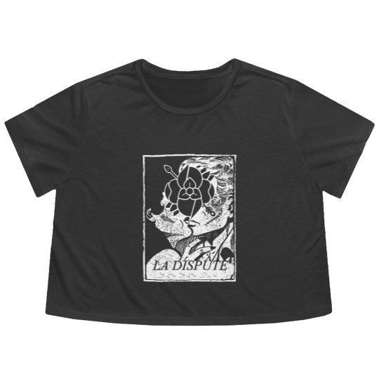 Discover La Dispute punk Flowy Cropped Tees