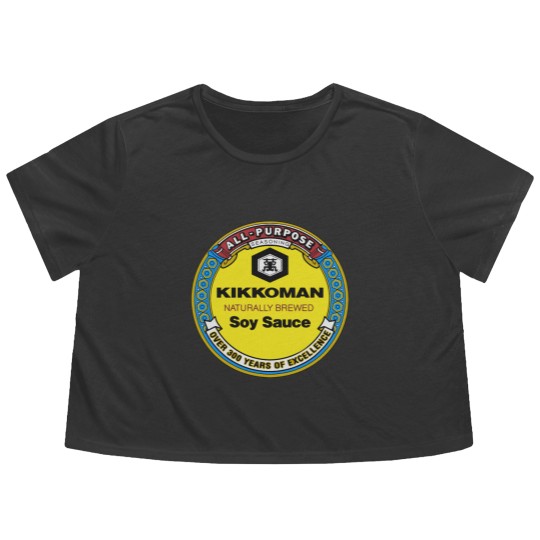Discover Kikkoman Soy Sauce Flowy Cropped Tees