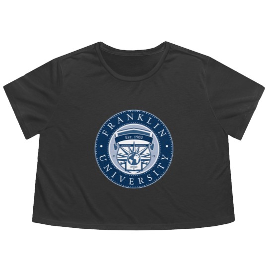 Discover Franklin University Established 1902 Flowy Cropped Tees