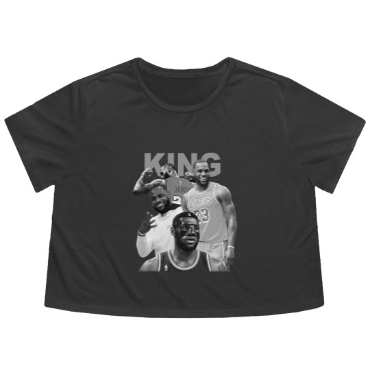 Discover lebron james - Lebron James - Flowy Cropped Tees
