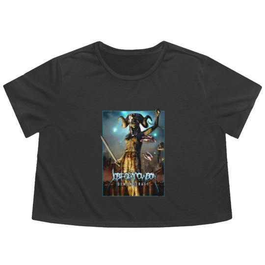 Discover Demonocracy - Jon For a Cowboy Flowy Cropped Tees
