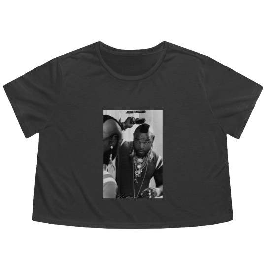 Discover Mr T Baracus A Team Flowy Cropped Tees
