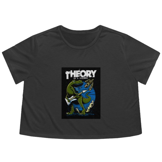 Discover Theory Of A Deadman Flowy Cropped Tees