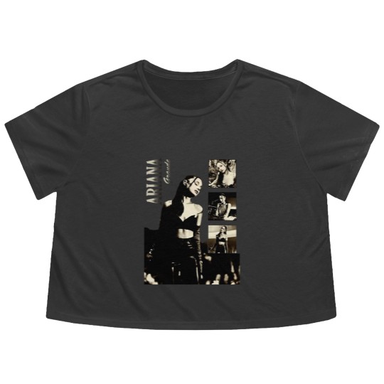 Discover Ariana American Singer Flowy Cropped Tees, Yours Truly Ariana, Ariana cloud, Ariana Flowy Cropped Tees