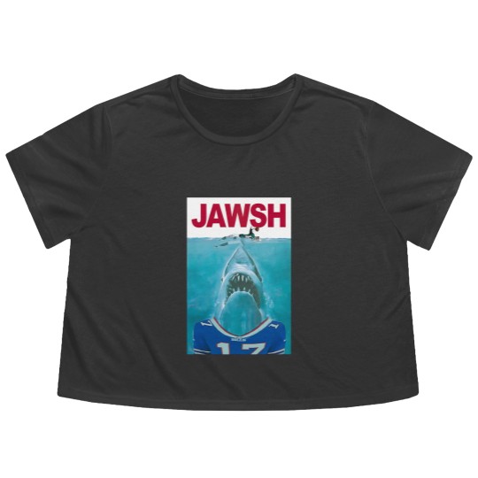 Discover Jaws - Josh Allen Baby Blankets Flowy Cropped Tees