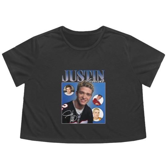 Discover Justin Timberlake Flowy Cropped Tees Gift Funny Flowy Cropped Tees