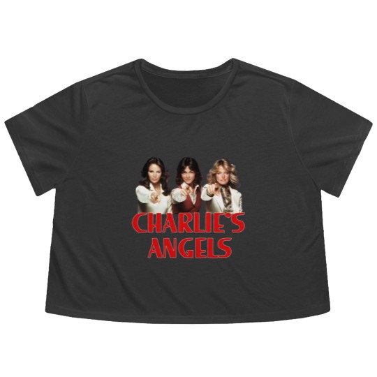 Discover Charlie&39.s Angels -roup - 70s Tv Show Flowy Cropped Tees