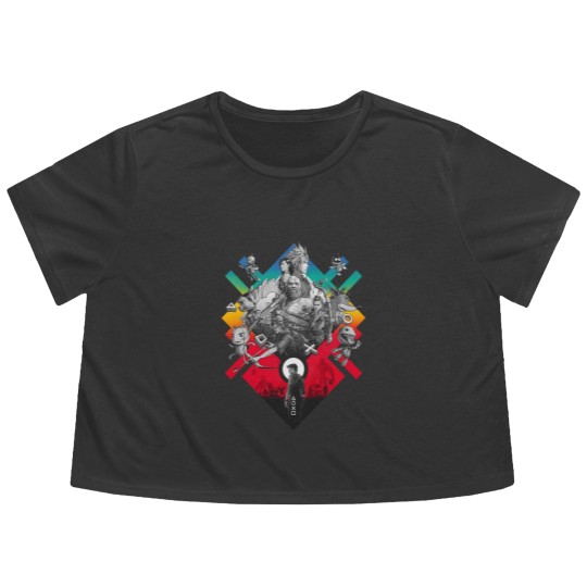 Discover Final Fantasy VII Video Game, final fantasy 7 Flowy Cropped Tees