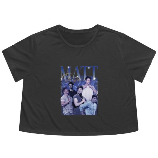 Discover Matt Rife Flowy Cropped Tees, Matt Rife Vintage Flowy Cropped Tees, Matt Rife World