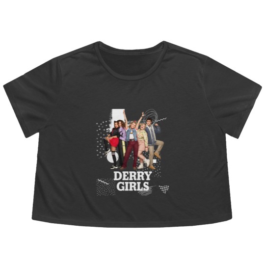 Discover Derry Girls Flowy Cropped Tees