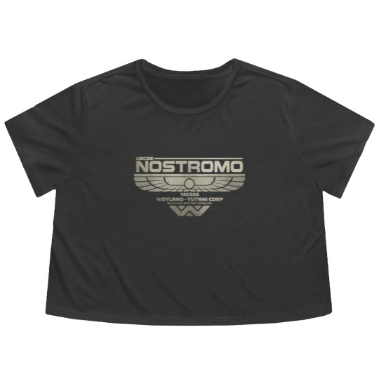 Discover NOSTROMO - ALIEN Flowy Cropped Tees