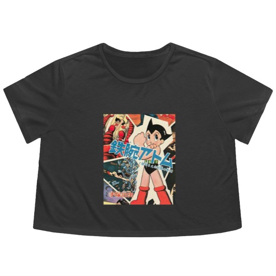 Discover Vintage,Astro Boy No. 7 - Astro Boy - Flowy Cropped Tees