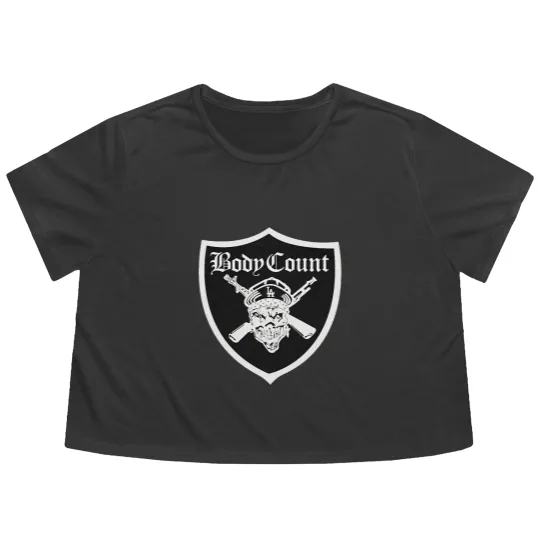 Discover Body Count - Black  (1) Flowy Cropped Tees