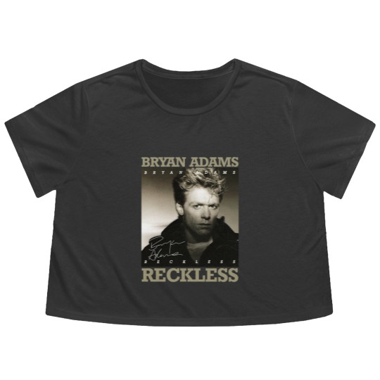 Discover Vtg Bryan Adams Flowy Cropped Tees, Gift For Fans