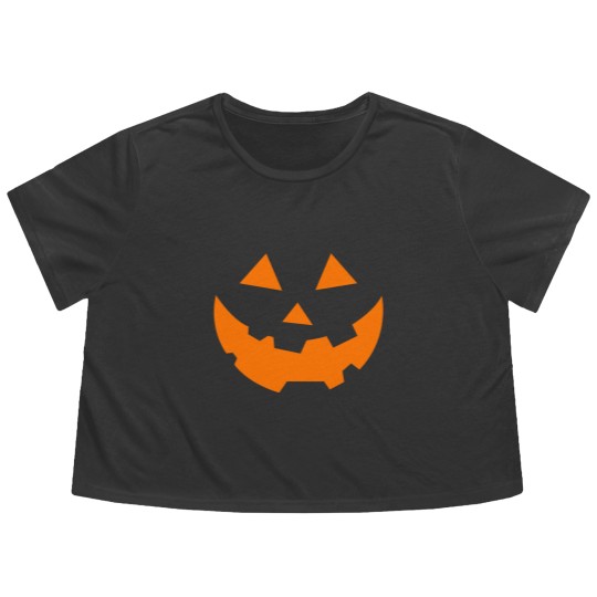 Discover Halloween Pumpkin Face Flowy Cropped Tees, Cute Halloween Flowy Cropped Tees, Halloween Party Costume 2023, Halloween Matching Flowy Cropped Tees, Halloween Gift for Friend