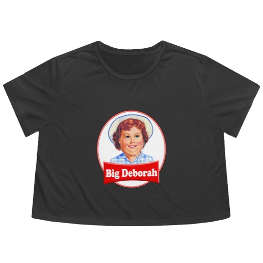 Discover BIG DEBORAH Flowy Cropped Tees