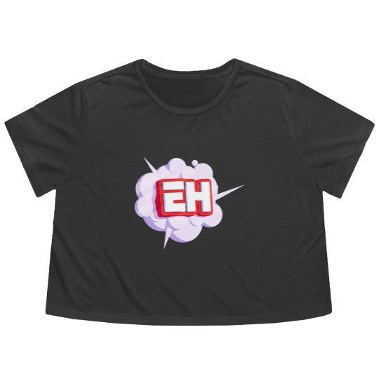 Discover Nickeh30 eh logo Flowy Cropped Tees