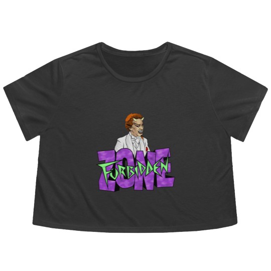 Discover The Forbidden Zone - Forbidden Zone - Flowy Cropped Tees