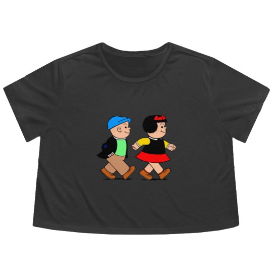 Discover Nancy  Sluggo Flowy Cropped Tees