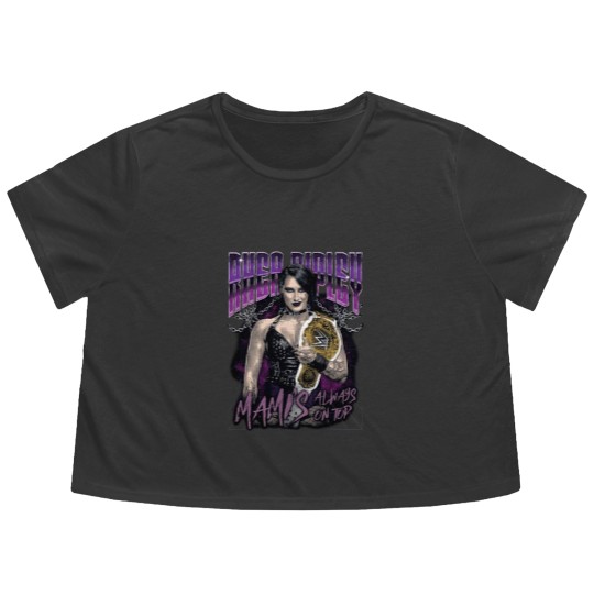 Discover Rhea Ripley Vintage Wrestling Flowy Cropped Tees