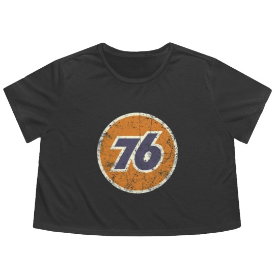 Discover 76 Oil Union Vintage Flowy Cropped Tees