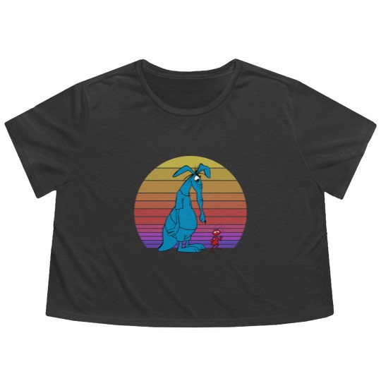 Discover Ant and Aardvark Flowy Cropped Tees