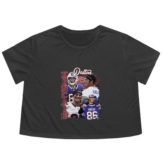 Discover Vintage Dalton Kincaid Flowy Cropped Tees, Football Flowy Cropped Tees, Classic 90s Graphic Flowy Cropped Tees