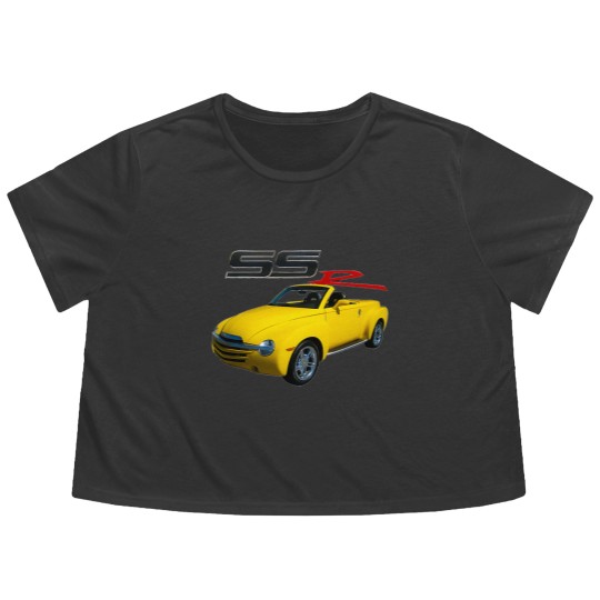 Discover 2005  Ssr ss Flowy Cropped Tees