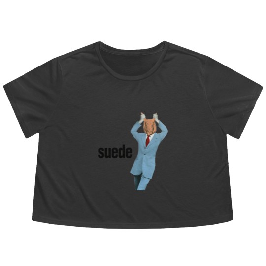 Discover 1993 Suede - Animal Nitrate Flowy Cropped Tees, Suede Band Flowy Cropped Tees