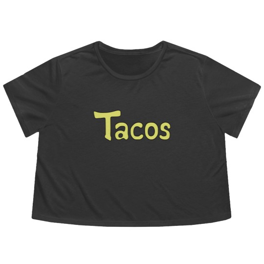 Discover Krillin Tacos Flowy Cropped Tees