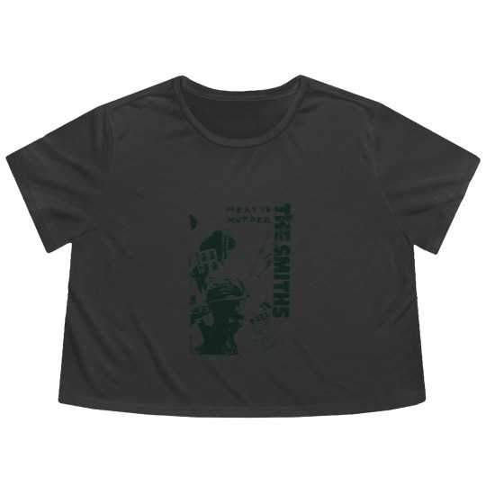 Discover The Smiths - Meat (Japanese) (green variant) Flowy Cropped Tees