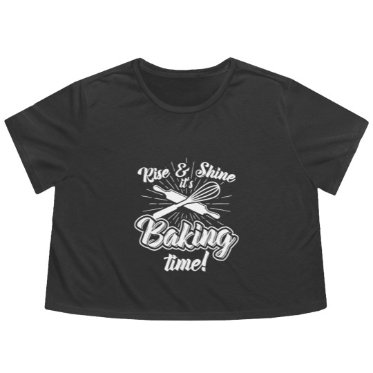 Discover Baking Accessories - Baking Flowy Cropped Tees