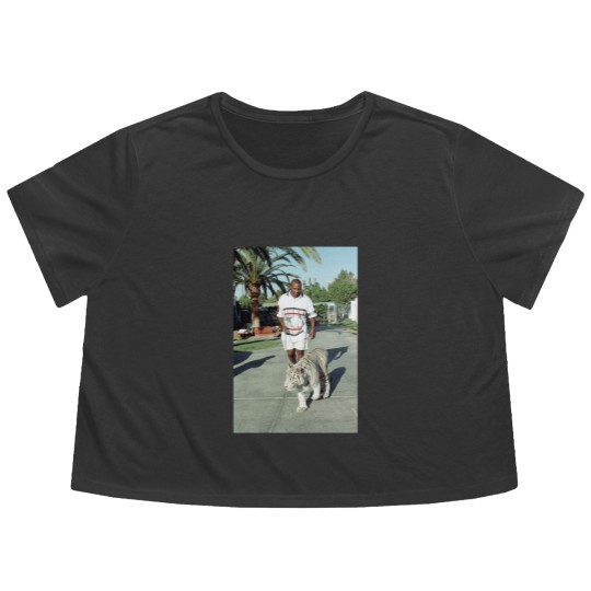 Discover Vintage Mike Tyson Iron Mike Flowy Cropped Tees - Mike Tyson Flowy Cropped Tees