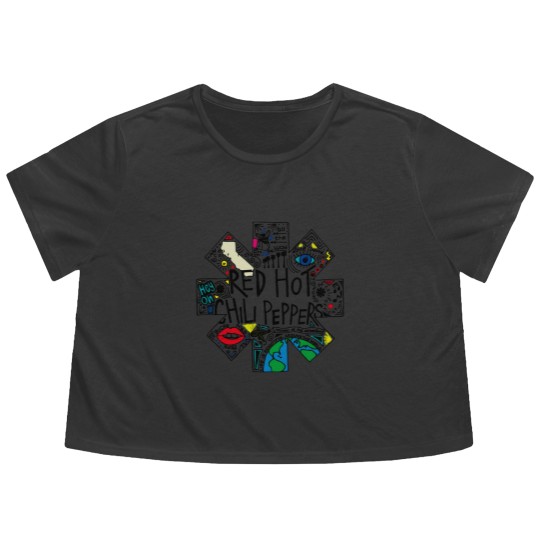 Discover Red Hot Chili Peppers Flowy Cropped Tees