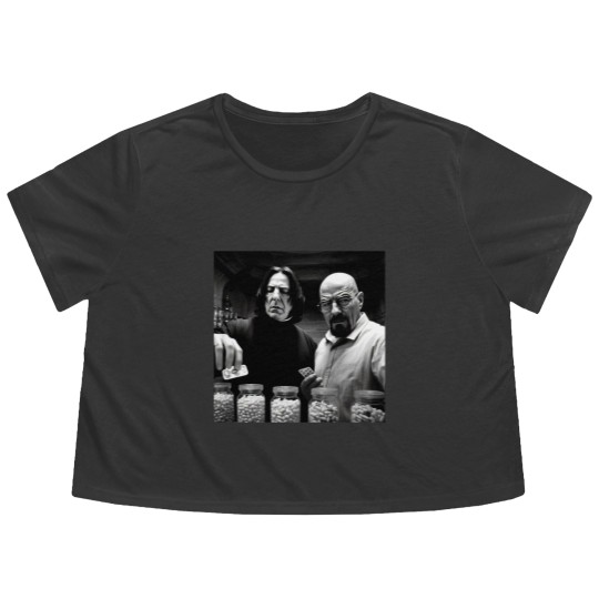 Discover Snape! We need to Cook! Unisex Gildan Cotton Flowy Cropped Tees