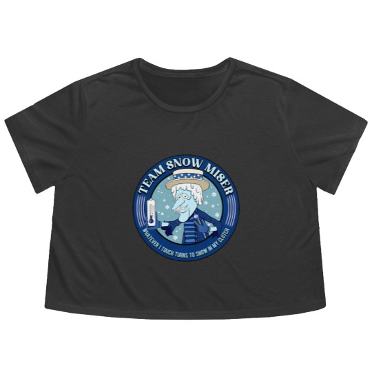 Discover Team Snow Miser - Snow Miser - Flowy Cropped Tees