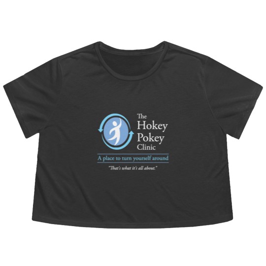 Discover The Hokey Pokey Clinic Flowy Cropped Tees