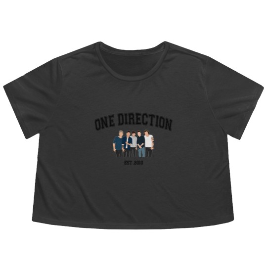 Discover Vintage One Direction Since 2010 Flowy Cropped Tees, One Direction Flowy Cropped Tees, One Direction Merch