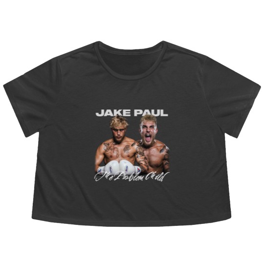 Discover Jake Paul The Problem Child Flowy Cropped Tees