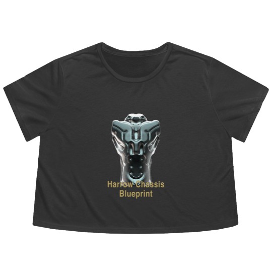 Discover Harrow Chassis Blueprint Warframe Tennocon Meme Flowy Cropped Tees