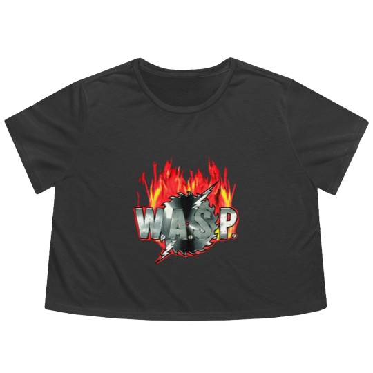 Discover W.A.S.P HEADLESS 1989 Music Flowy Cropped Tees K2, W.A.S.P Tour 2023