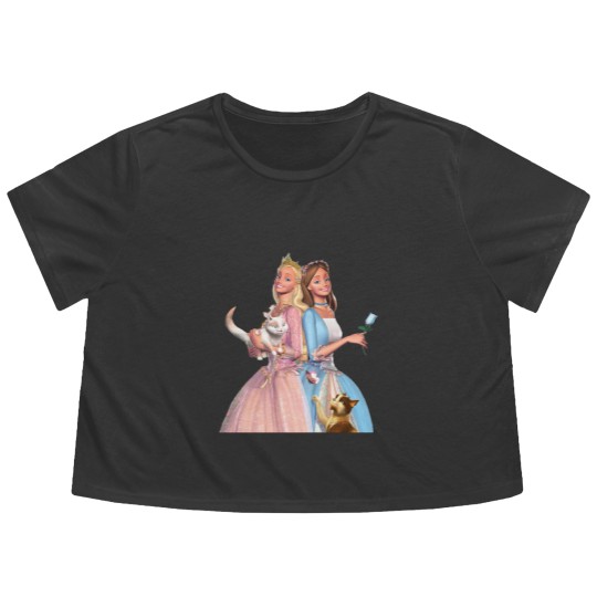 Discover Barbiee Princess and the Pauper   (1) Flowy Cropped Tees