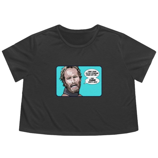 Discover Damn Dirty Apes - Planet Of The Apes - Flowy Cropped Tees