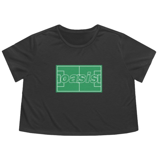 Discover Oasis Flowy Cropped Tees Oasis Maine Road Flowy Cropped Tees Oasis Anniversary Flowy Cropped Tees