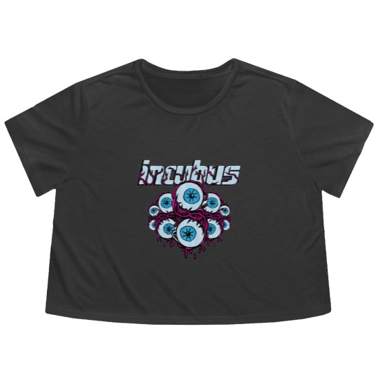Discover Incubus Rock Music Flowy Cropped Tees