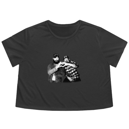 Discover I Had Some Help Flowy Cropped Tees, Country Music Flowy Cropped Tees, Posty Wallen Flowy Cropped Tees