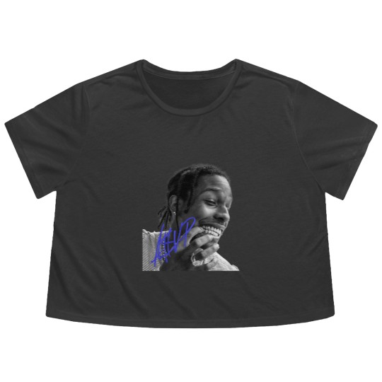 Discover ASAP Rocky Flowy Cropped Tees, asap Graphic Flowy Cropped Tees, Rocky Merch