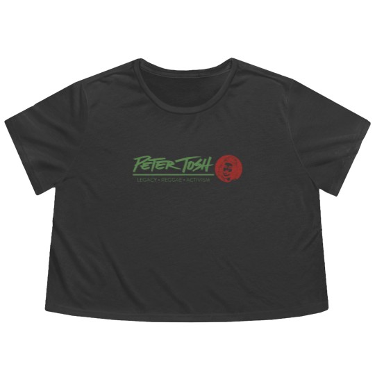Discover Peter Tosh Legacy Reggae Activisme Musique Reggae Jamaïcain Flowy Cropped Tees
