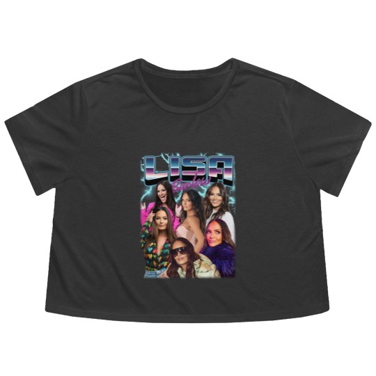 Discover 90s Vintage Flowy Cropped Tees, Lisa Barlow, RHOSLC, The Real Housewives Flowy Cropped Tees